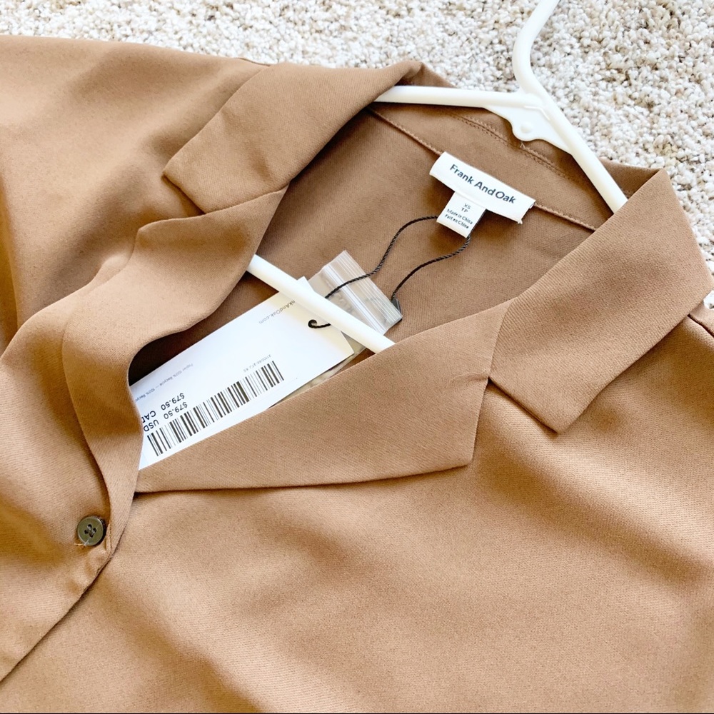 NWT Frank And Oak Blouse - Picture 6 of 10